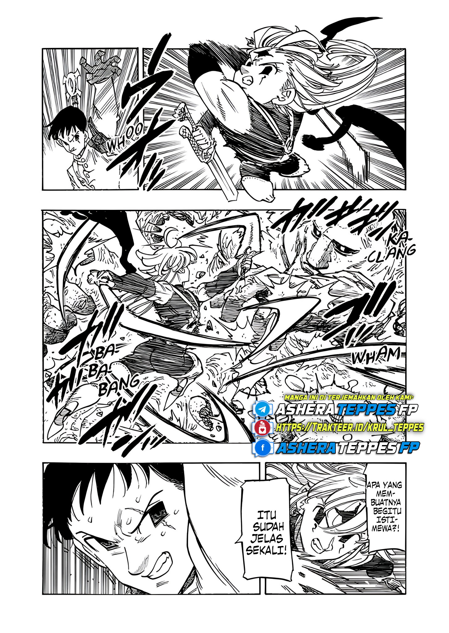 Halaman 4 dari Mokushiroku no Yonkishi Chapter 179