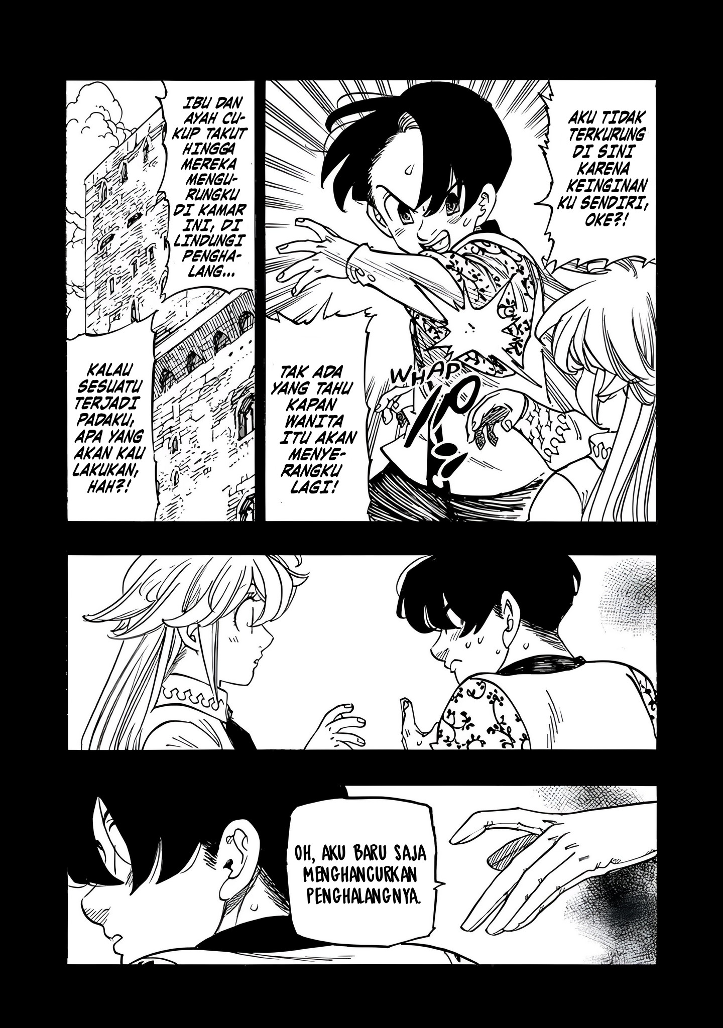 Halaman 8 dari Mokushiroku no Yonkishi Chapter 179