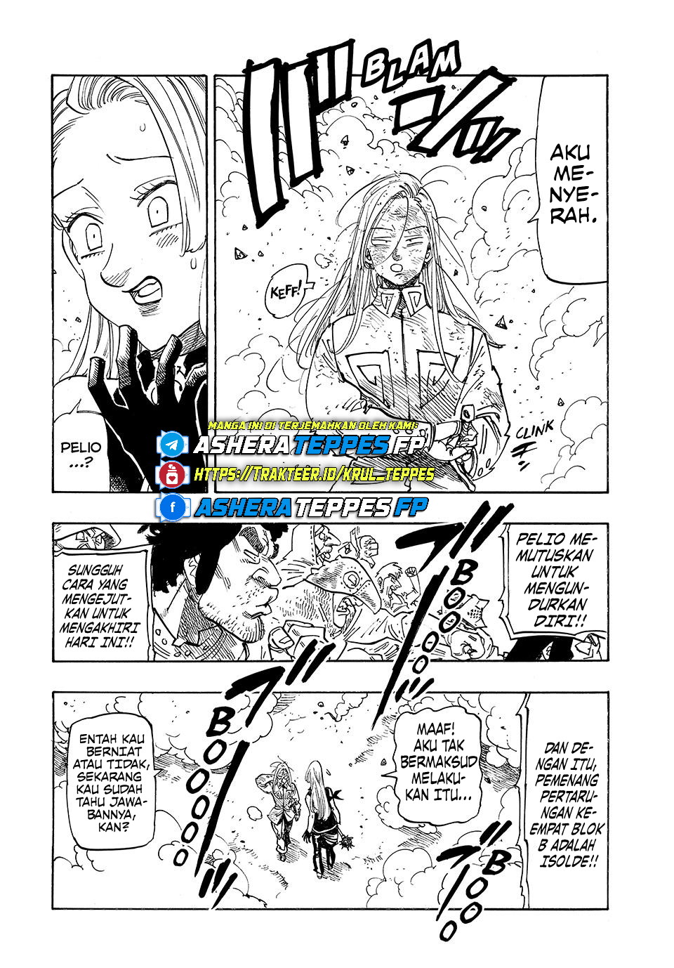 Halaman 12 dari Mokushiroku no Yonkishi Chapter 180