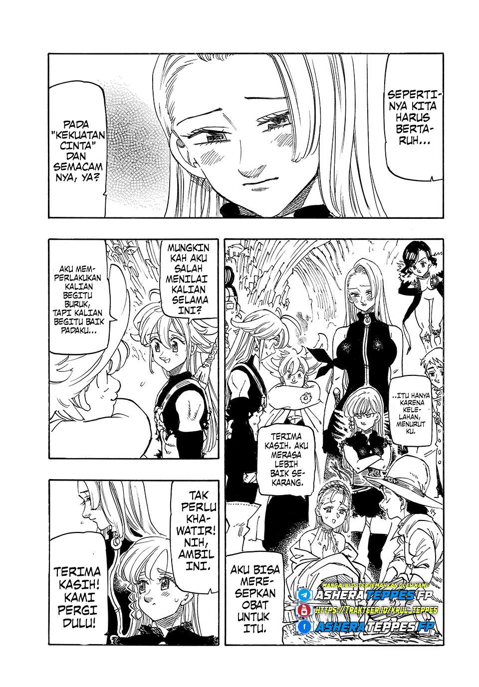 Halaman 17 dari Mokushiroku no Yonkishi Chapter 180