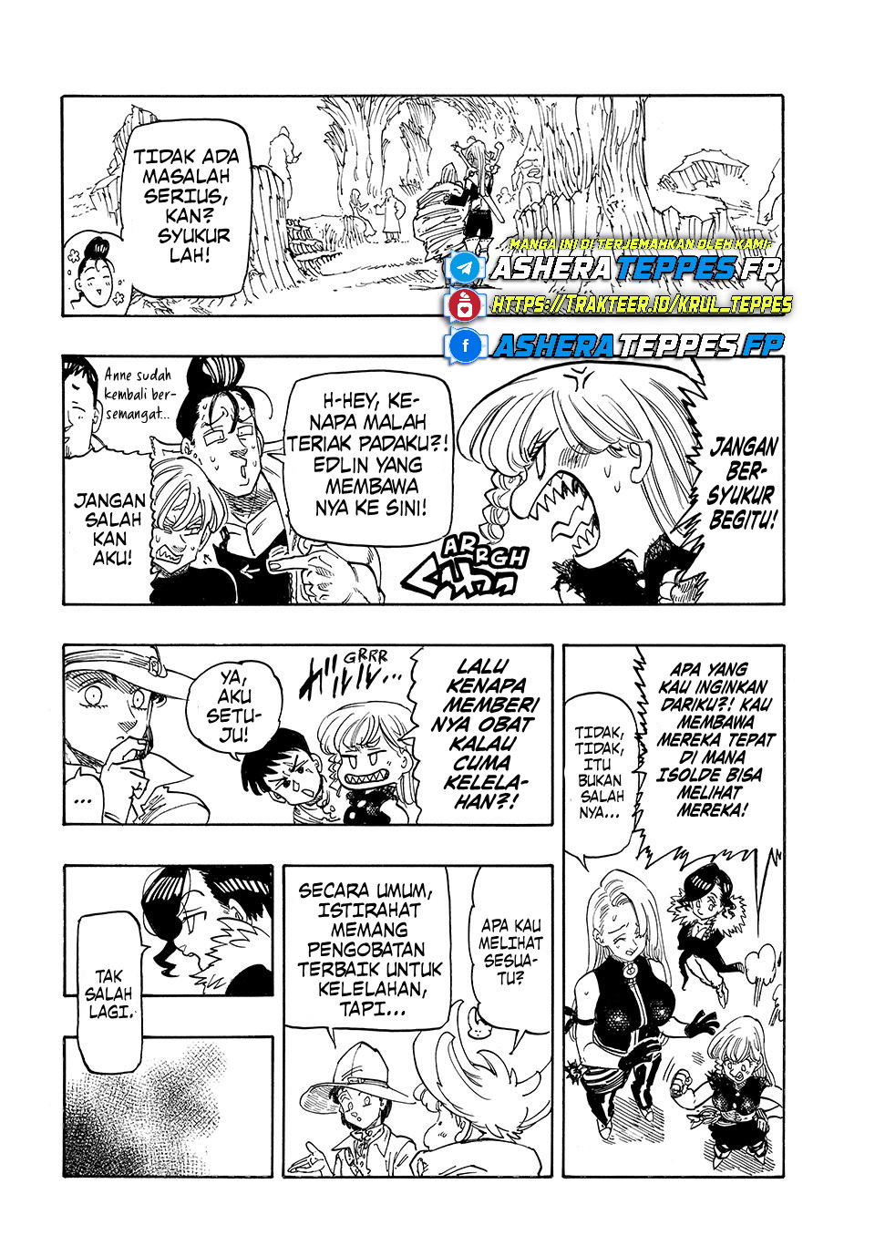 Halaman 18 dari Mokushiroku no Yonkishi Chapter 180