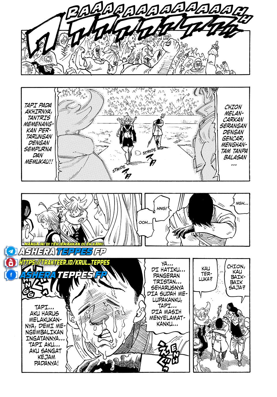 Halaman 3 dari Mokushiroku no Yonkishi Chapter 180