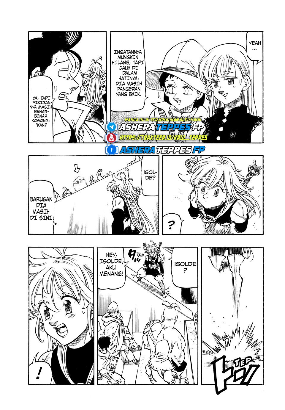 Halaman 4 dari Mokushiroku no Yonkishi Chapter 180