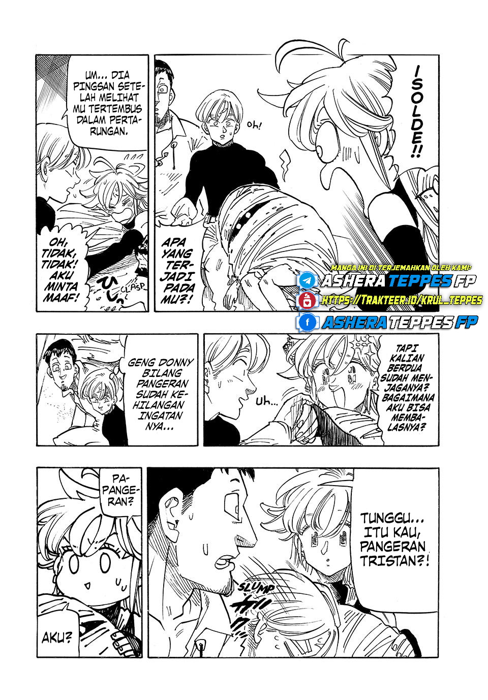 Halaman 5 dari Mokushiroku no Yonkishi Chapter 180