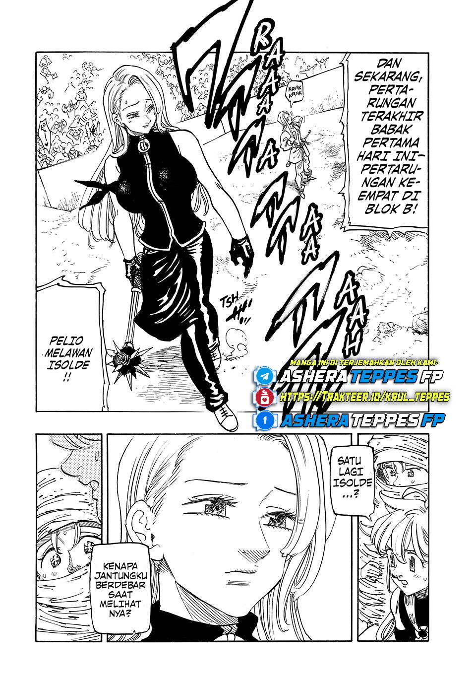 Halaman 7 dari Mokushiroku no Yonkishi Chapter 180