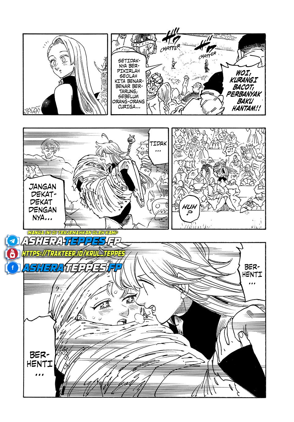 Halaman 9 dari Mokushiroku no Yonkishi Chapter 180