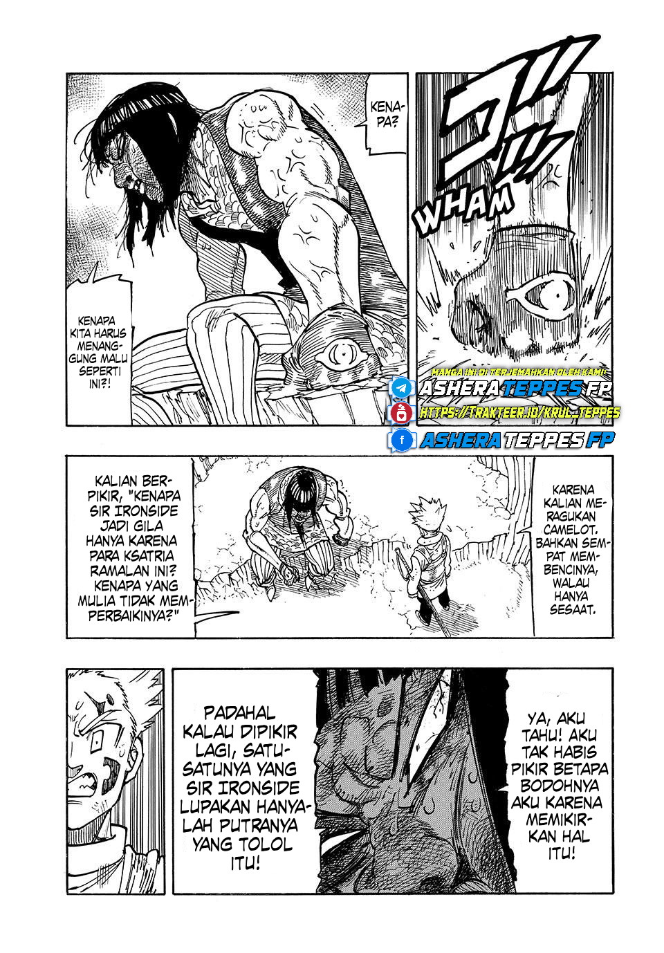 Halaman 12 dari Mokushiroku no Yonkishi Chapter 181