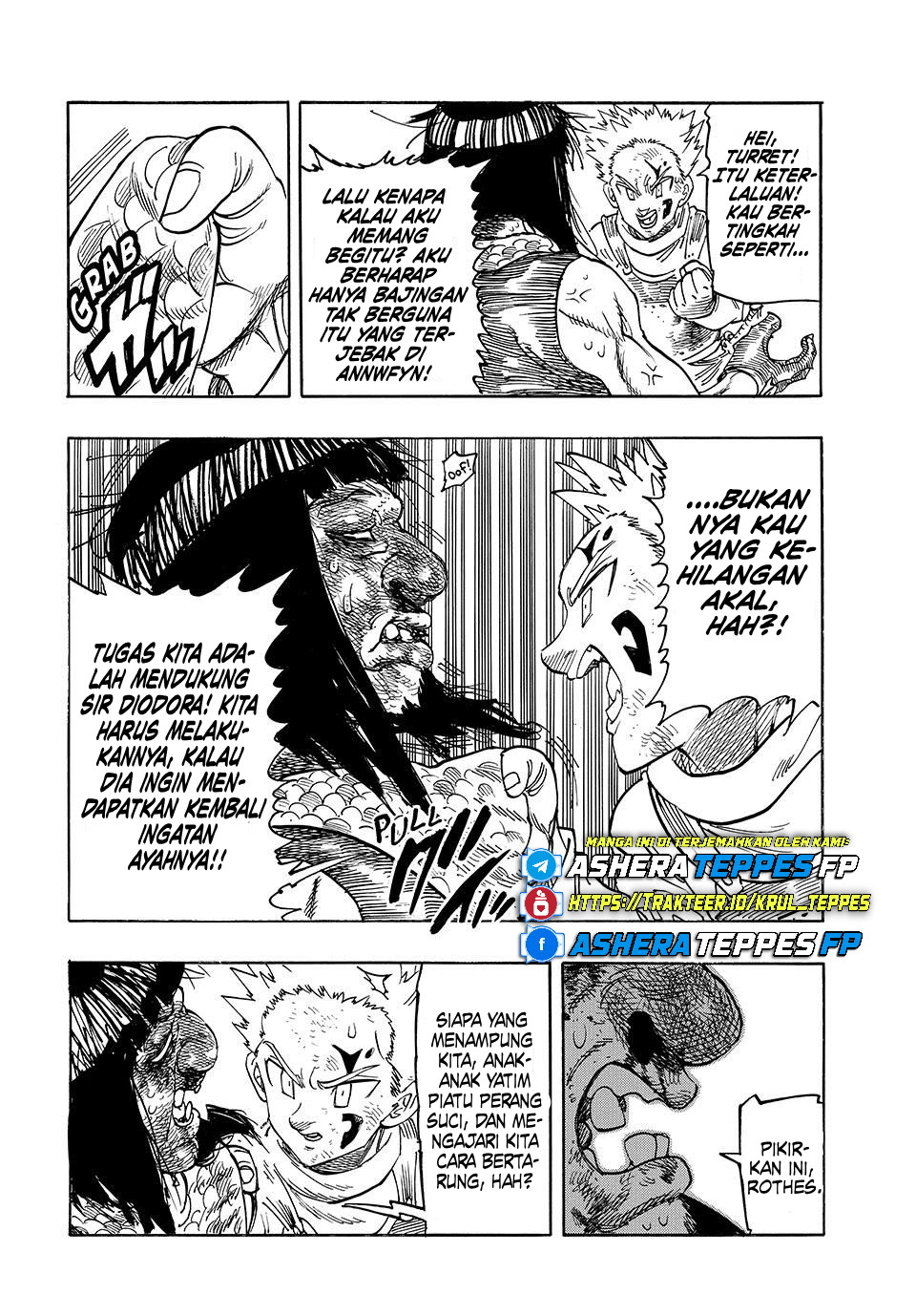 Halaman 13 dari Mokushiroku no Yonkishi Chapter 181
