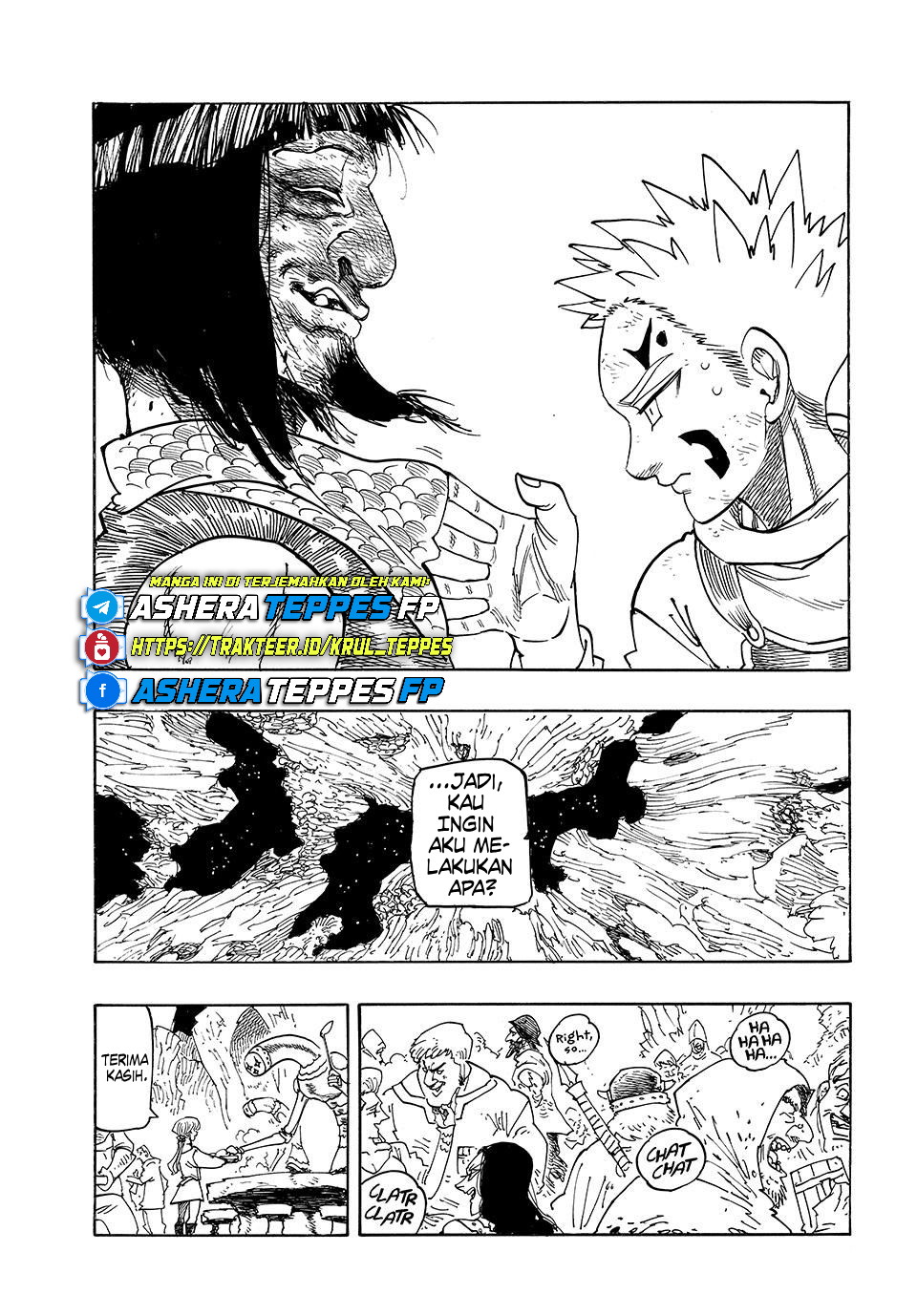 Halaman 16 dari Mokushiroku no Yonkishi Chapter 181