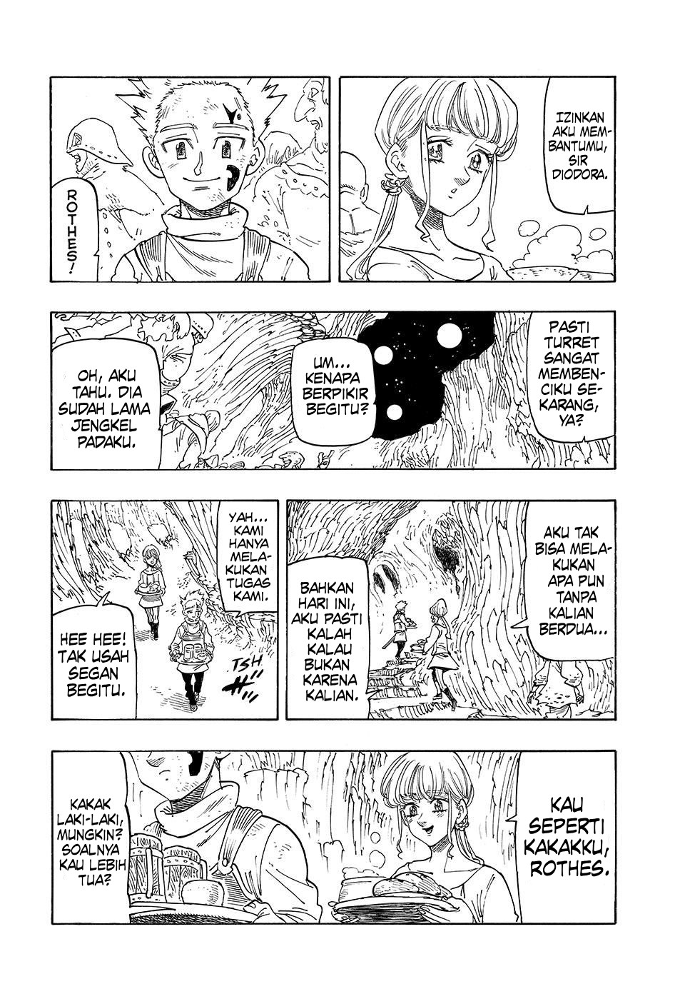Halaman 17 dari Mokushiroku no Yonkishi Chapter 181