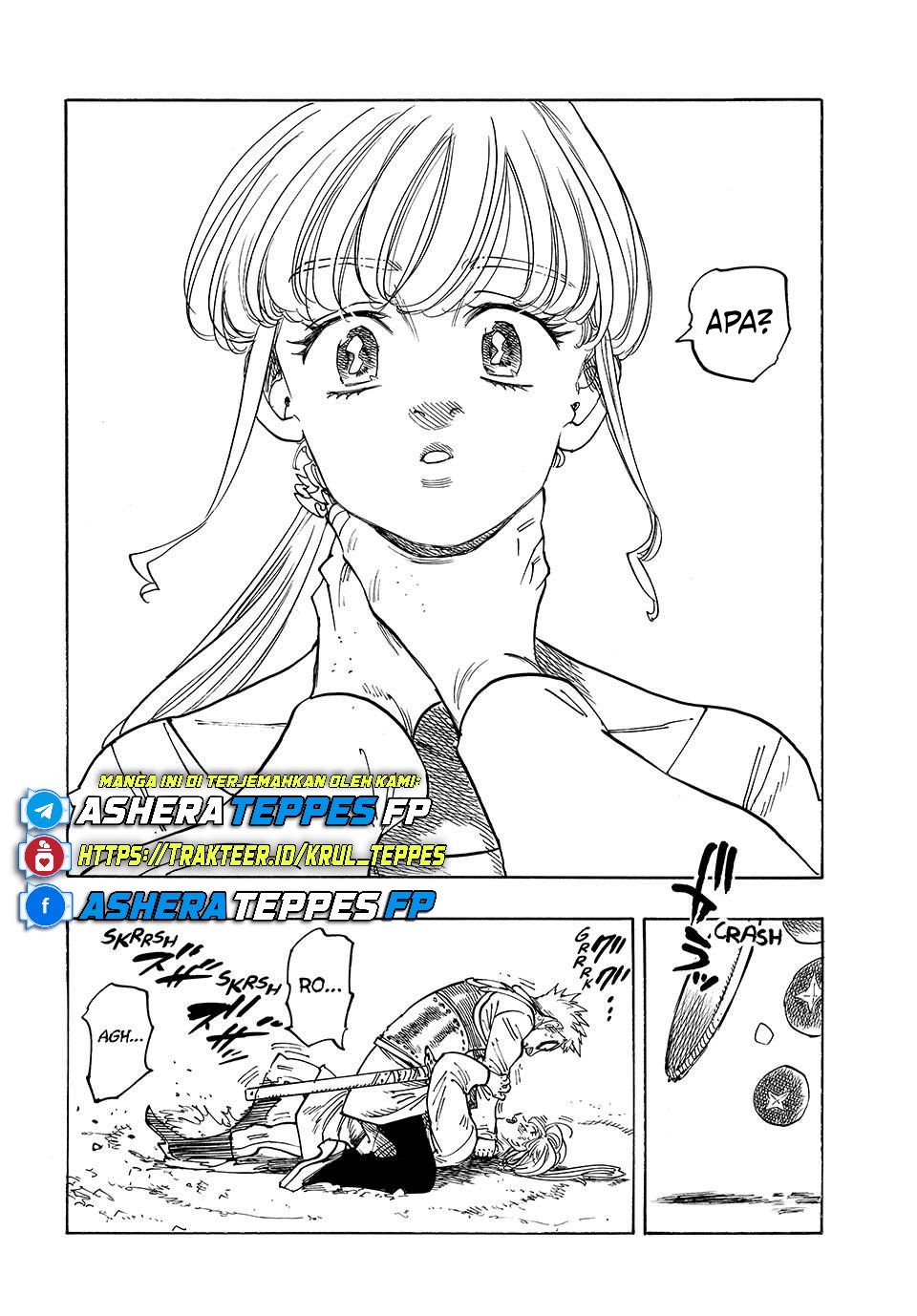 Halaman 19 dari Mokushiroku no Yonkishi Chapter 181