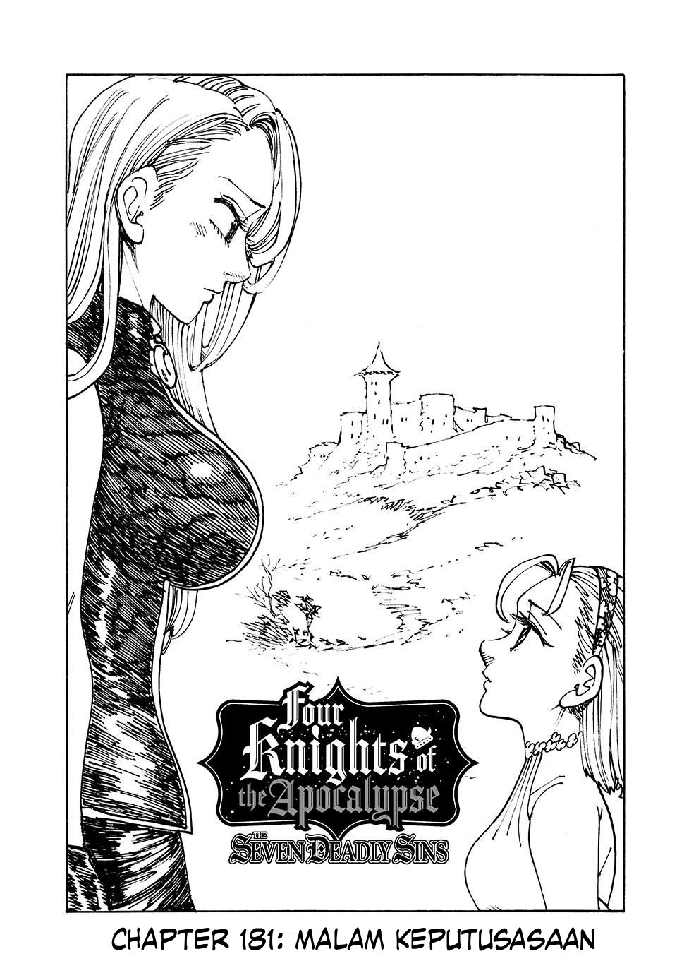 Halaman 2 dari Mokushiroku no Yonkishi Chapter 181