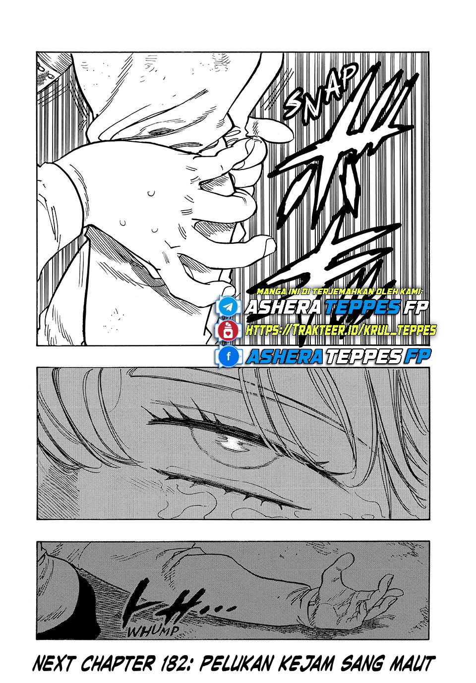 Halaman 21 dari Mokushiroku no Yonkishi Chapter 181