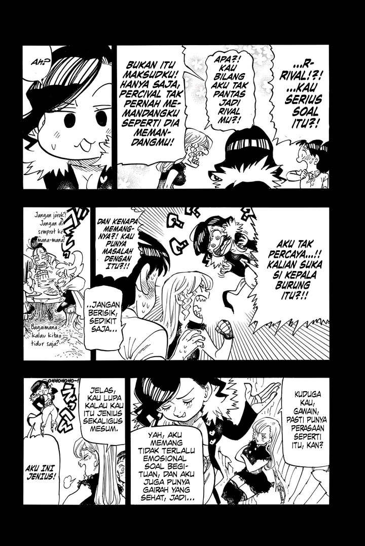 Halaman 26 dari Mokushiroku no Yonkishi Chapter 181