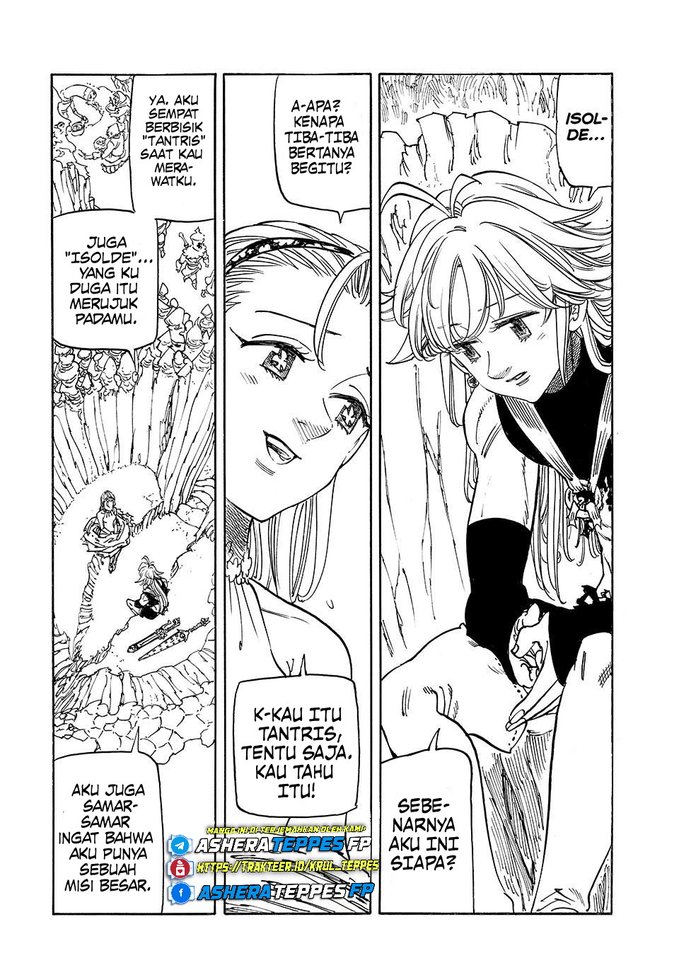 Halaman 3 dari Mokushiroku no Yonkishi Chapter 181