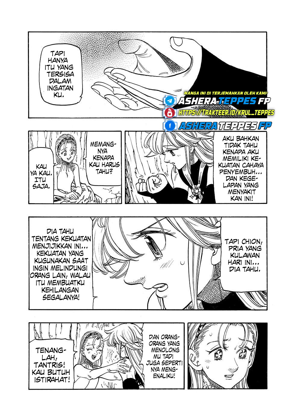 Halaman 4 dari Mokushiroku no Yonkishi Chapter 181