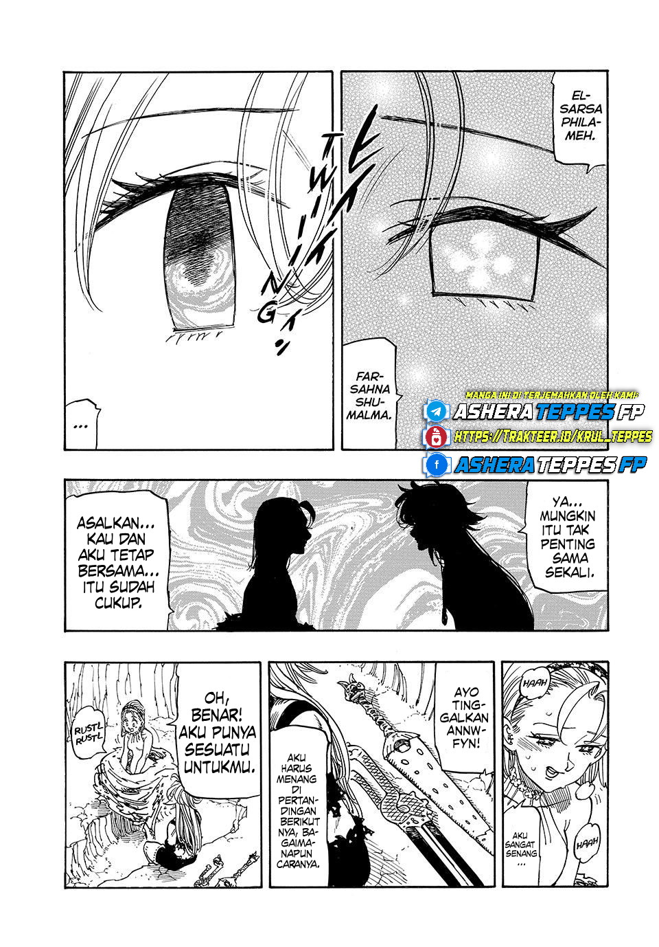 Halaman 6 dari Mokushiroku no Yonkishi Chapter 181