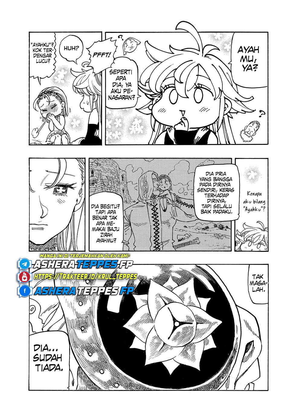 Halaman 8 dari Mokushiroku no Yonkishi Chapter 181