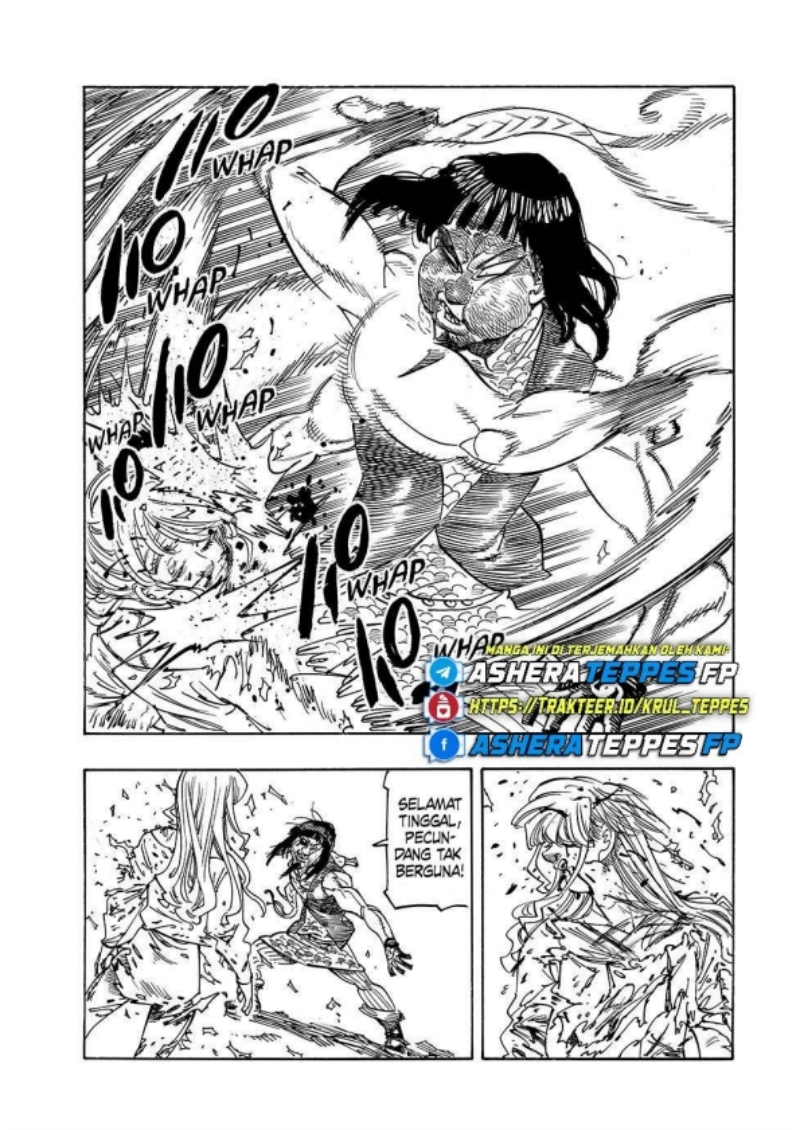 Halaman 10 dari Mokushiroku no Yonkishi Chapter 182