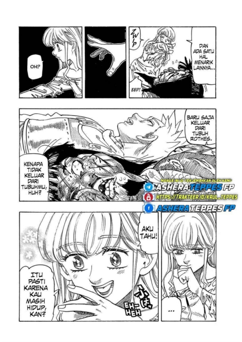 Halaman 13 dari Mokushiroku no Yonkishi Chapter 182
