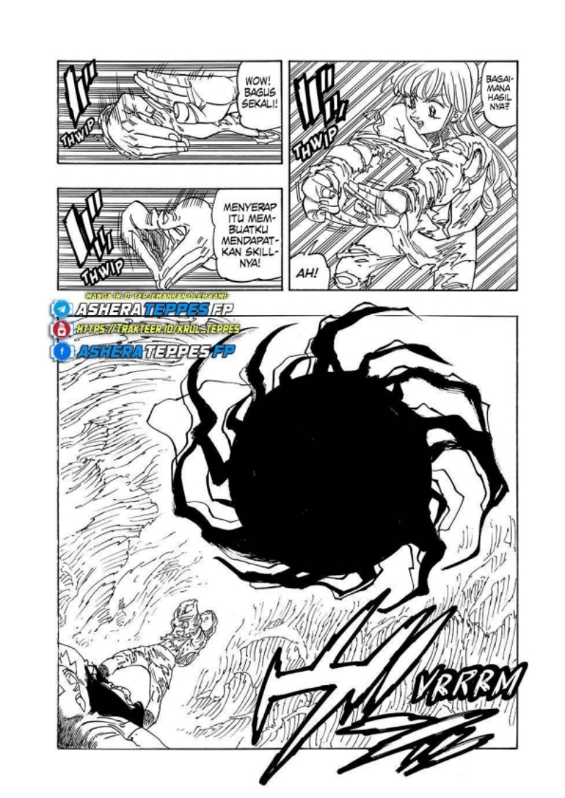 Halaman 14 dari Mokushiroku no Yonkishi Chapter 182