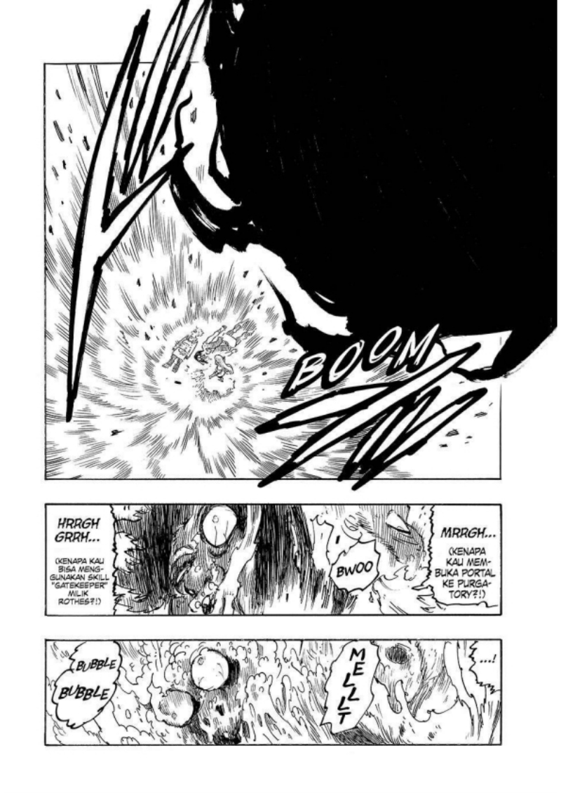 Halaman 15 dari Mokushiroku no Yonkishi Chapter 182