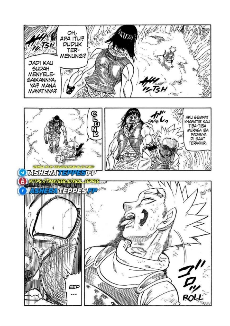 Halaman 8 dari Mokushiroku no Yonkishi Chapter 182