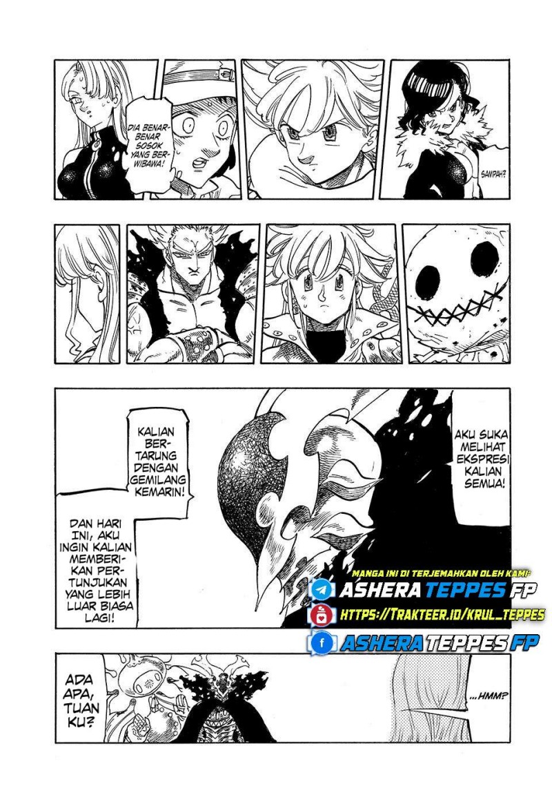 Halaman 10 dari Mokushiroku no Yonkishi Chapter 183