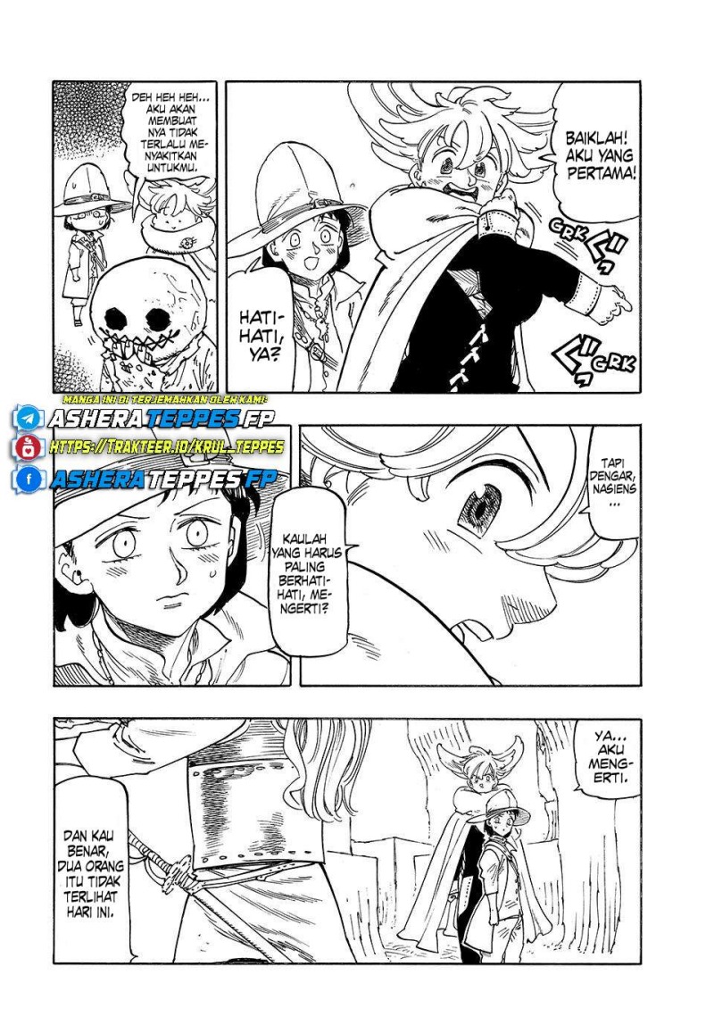 Halaman 15 dari Mokushiroku no Yonkishi Chapter 183
