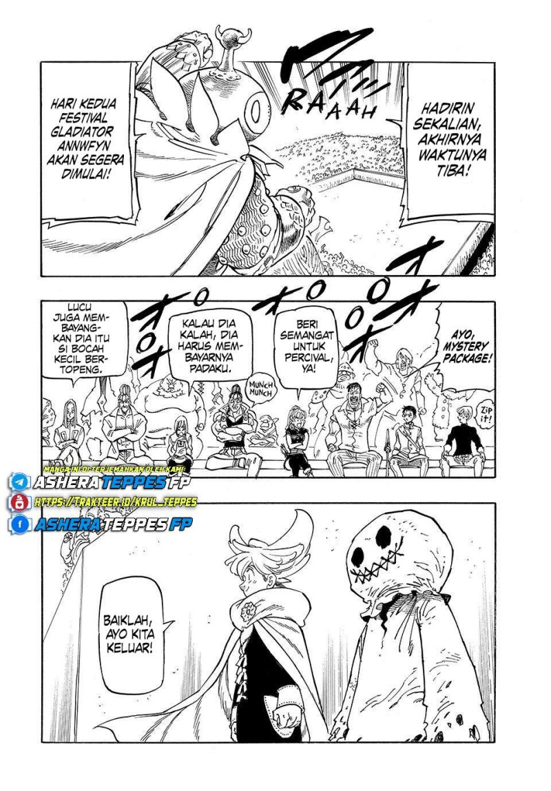 Halaman 17 dari Mokushiroku no Yonkishi Chapter 183
