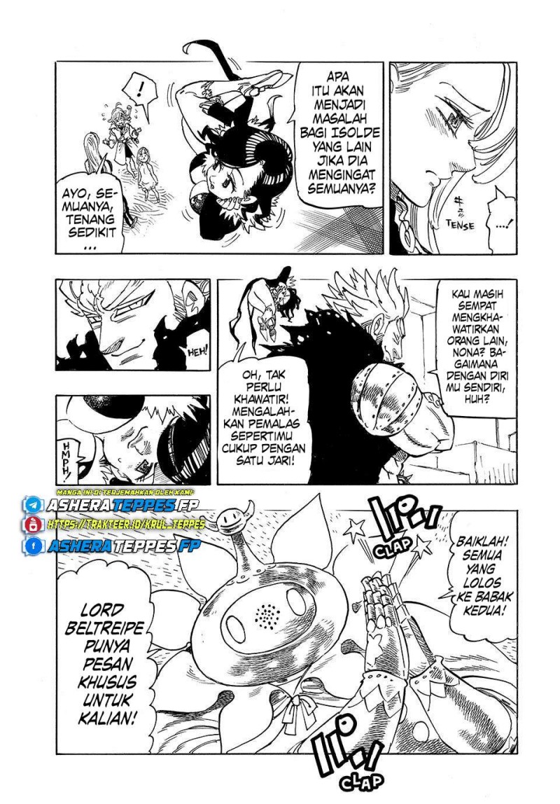Halaman 8 dari Mokushiroku no Yonkishi Chapter 183
