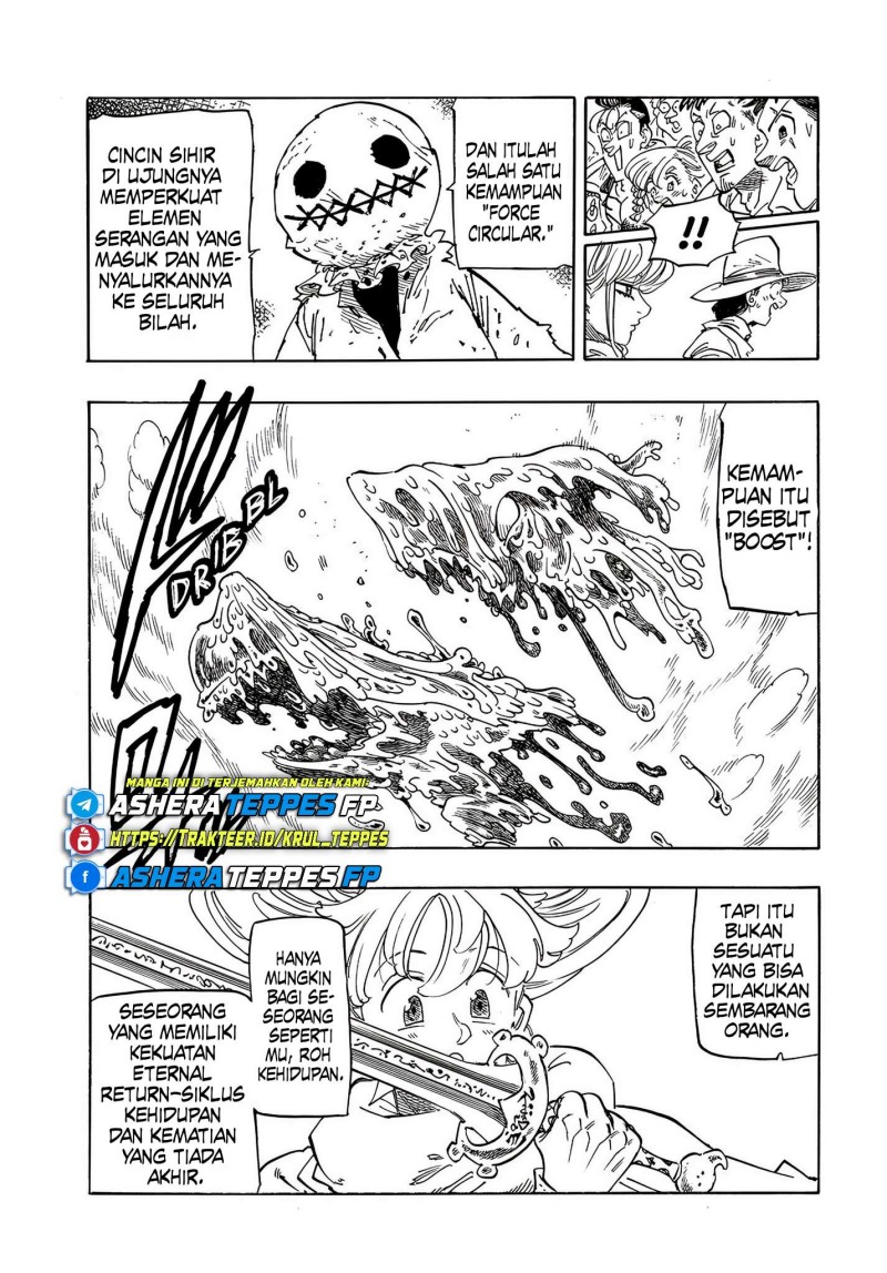 Halaman 12 dari Mokushiroku no Yonkishi Chapter 184