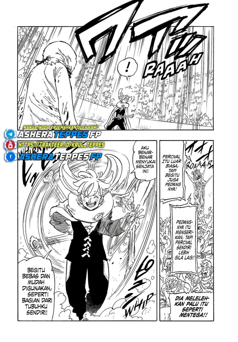 Halaman 13 dari Mokushiroku no Yonkishi Chapter 184