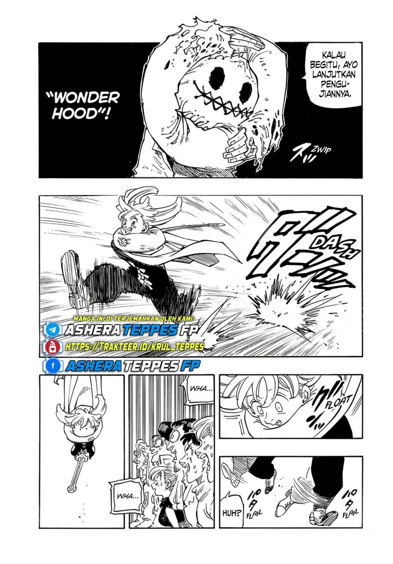 Halaman 14 dari Mokushiroku no Yonkishi Chapter 184