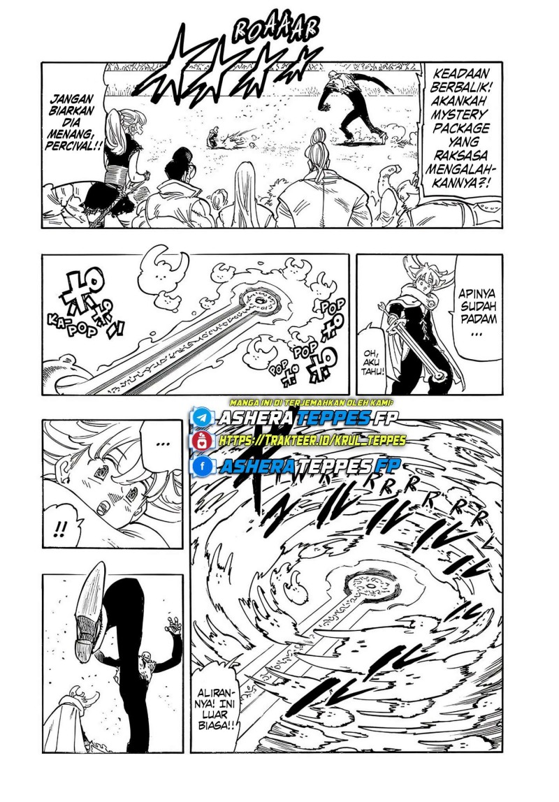 Halaman 17 dari Mokushiroku no Yonkishi Chapter 184
