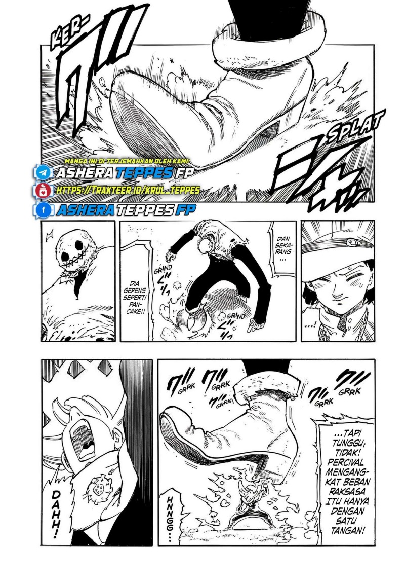Halaman 18 dari Mokushiroku no Yonkishi Chapter 184
