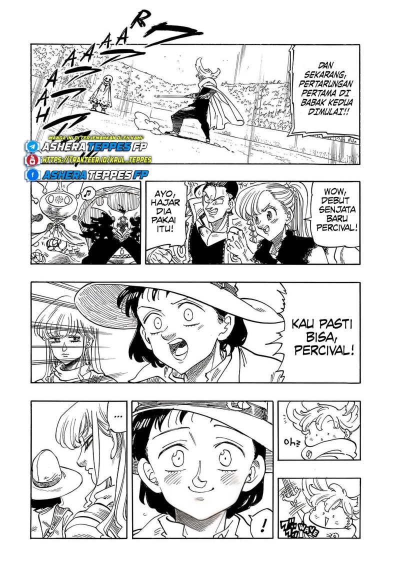 Halaman 3 dari Mokushiroku no Yonkishi Chapter 184