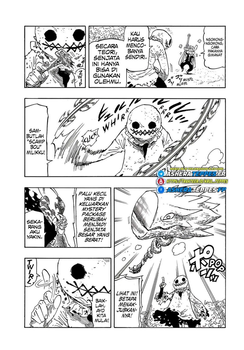 Halaman 4 dari Mokushiroku no Yonkishi Chapter 184