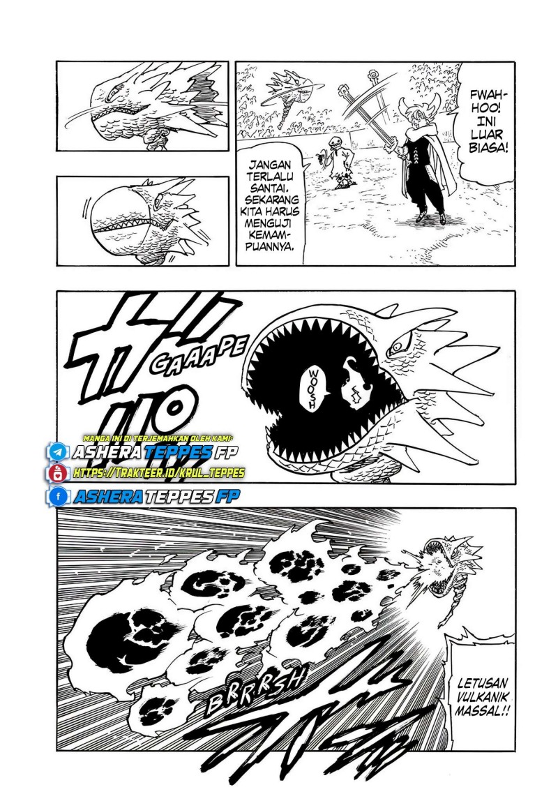 Halaman 8 dari Mokushiroku no Yonkishi Chapter 184