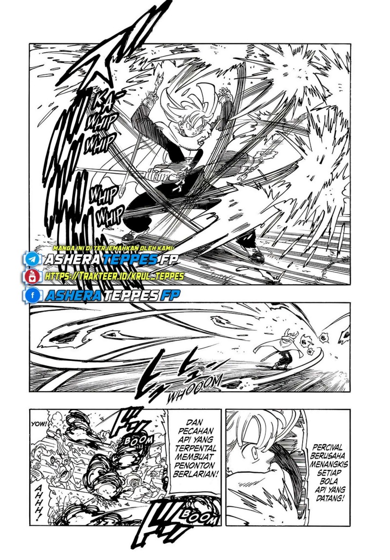Halaman 9 dari Mokushiroku no Yonkishi Chapter 184