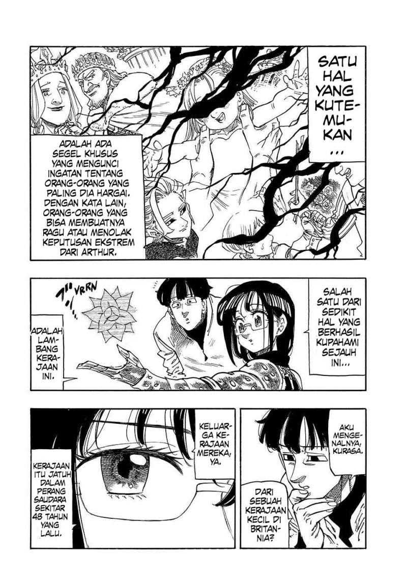 Halaman 15 dari Mokushiroku no Yonkishi Chapter 185