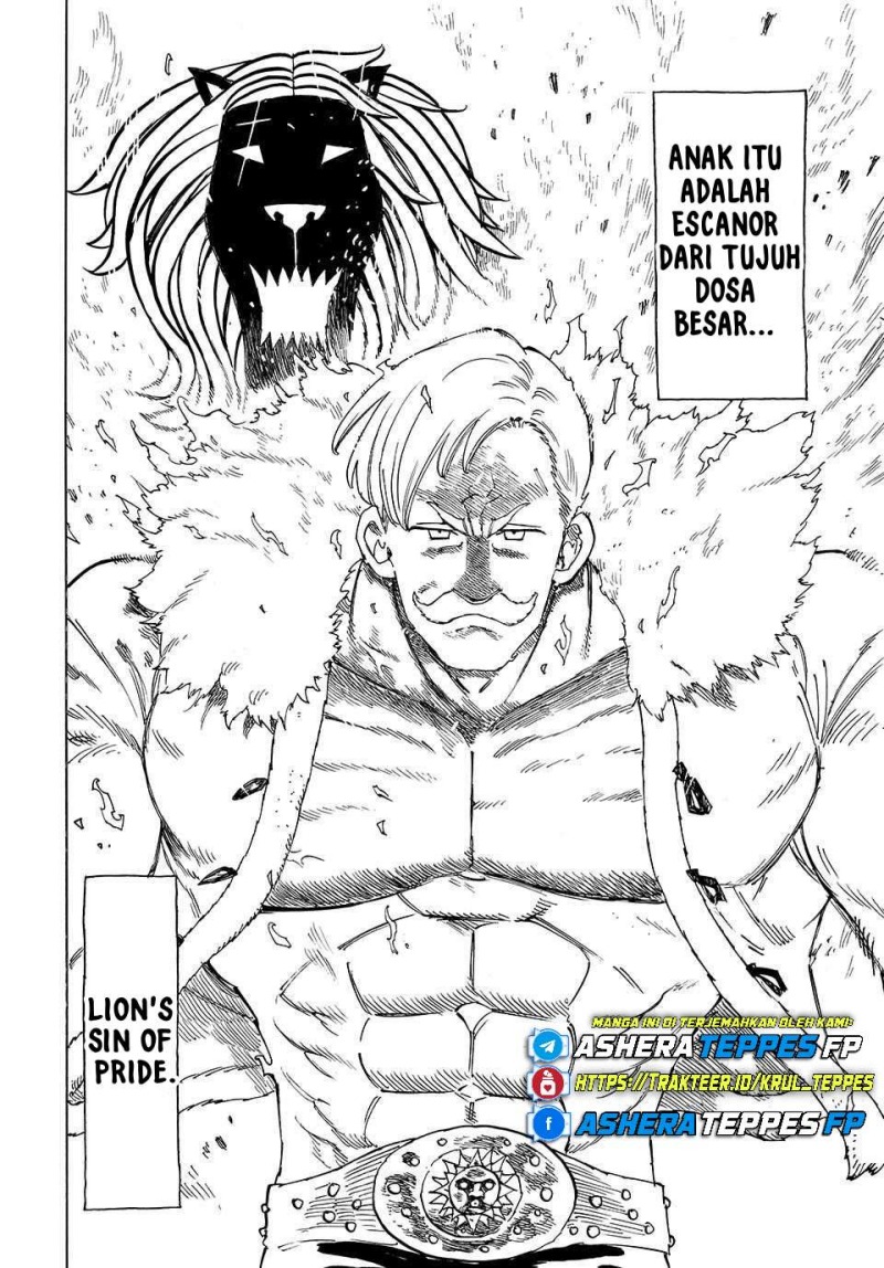 Halaman 17 dari Mokushiroku no Yonkishi Chapter 185