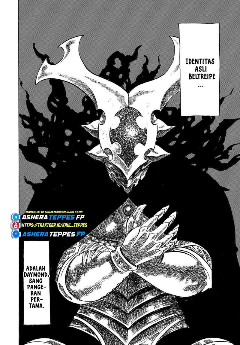 Halaman 19 dari Mokushiroku no Yonkishi Chapter 185