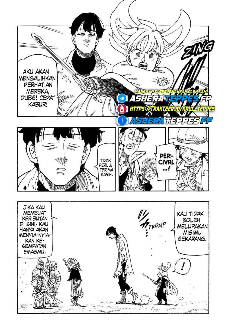 Halaman 5 dari Mokushiroku no Yonkishi Chapter 185