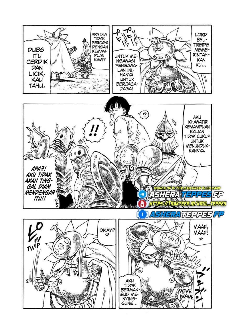 Halaman 8 dari Mokushiroku no Yonkishi Chapter 185