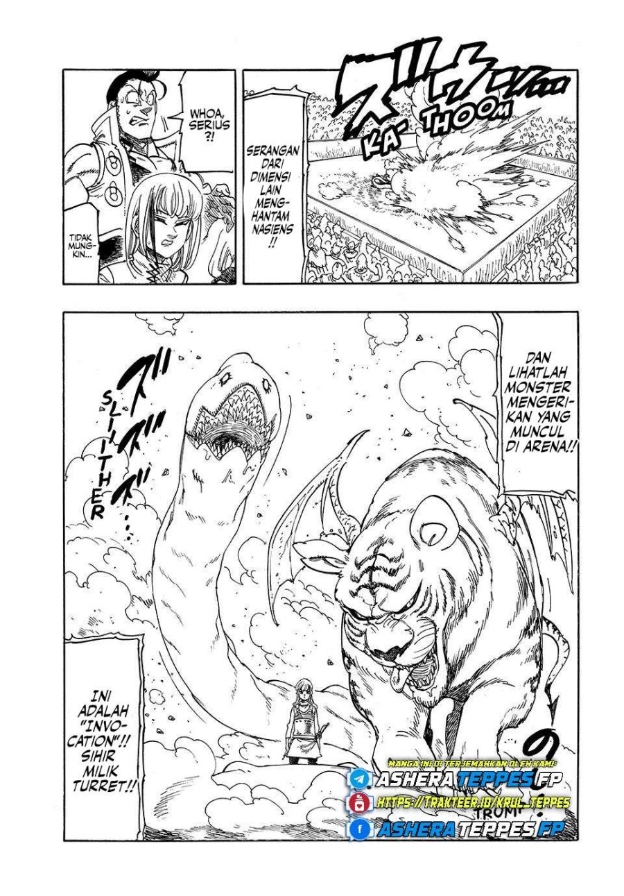 Halaman 16 dari Mokushiroku no Yonkishi Chapter 186