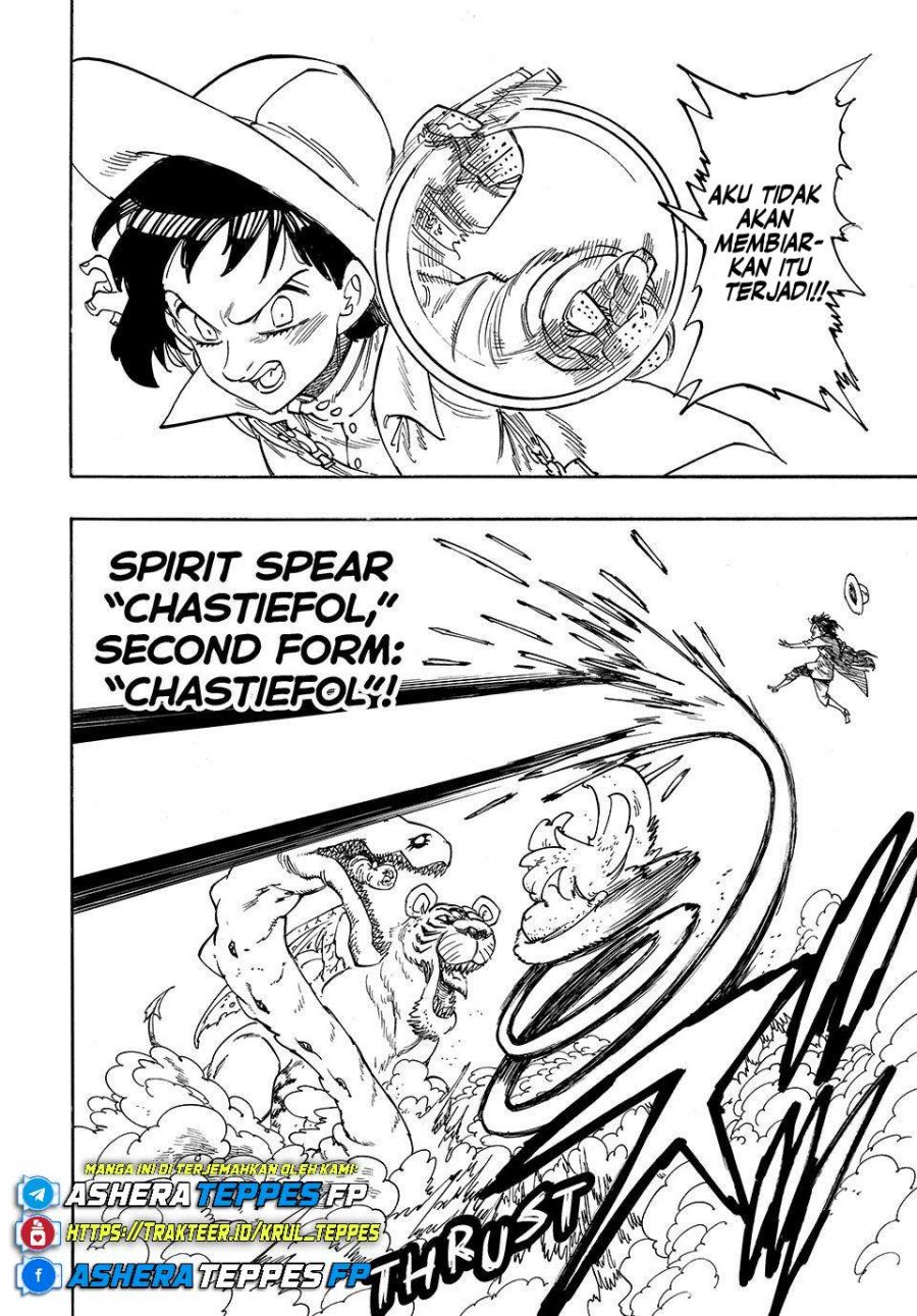 Halaman 19 dari Mokushiroku no Yonkishi Chapter 186