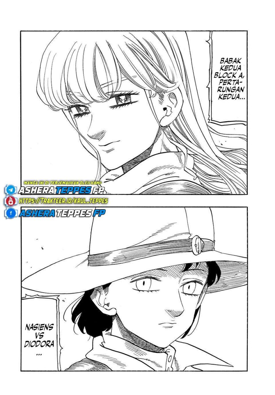 Halaman 5 dari Mokushiroku no Yonkishi Chapter 186