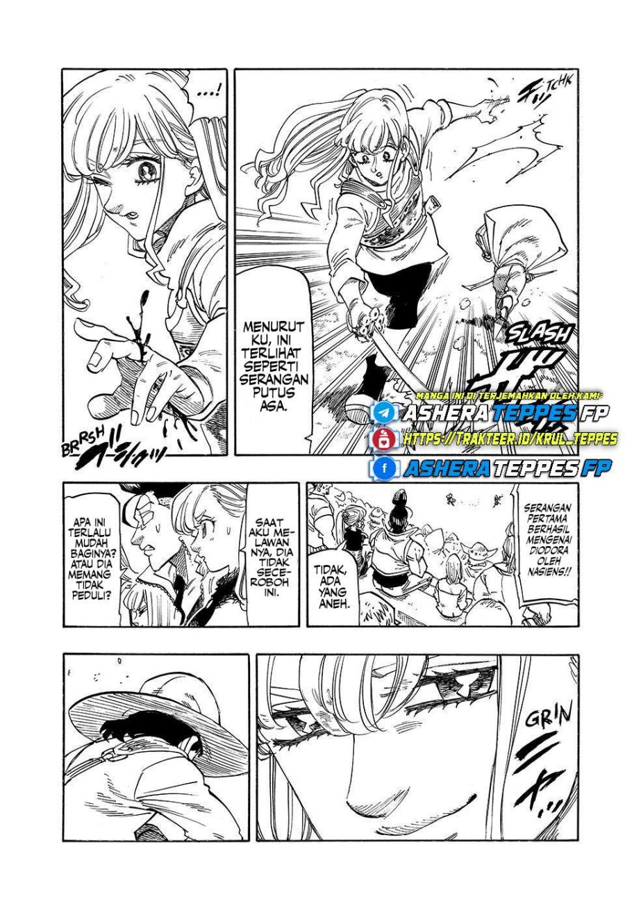 Halaman 8 dari Mokushiroku no Yonkishi Chapter 186