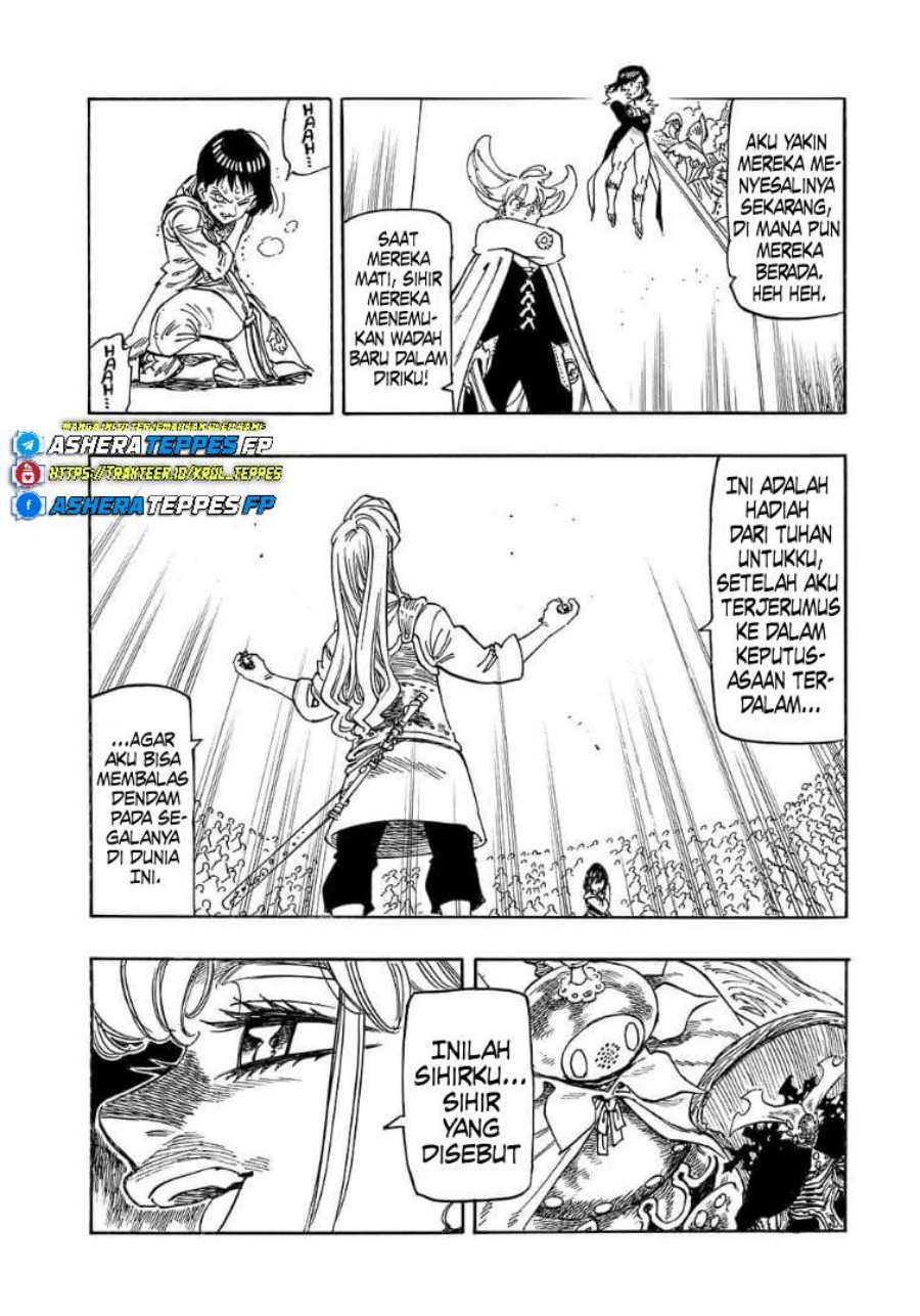 Halaman 10 dari Mokushiroku no Yonkishi Chapter 187